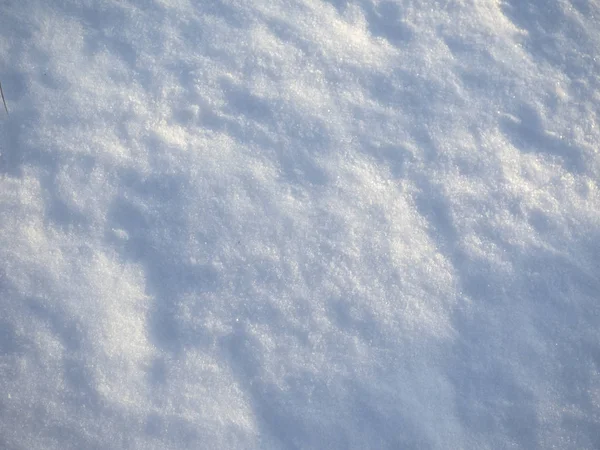 Vista della struttura della neve — Foto Stock